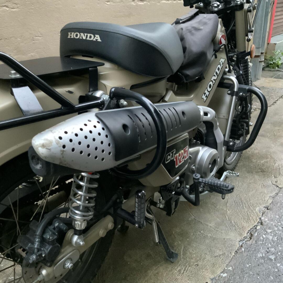 23- 8BJ-JA65 ホンダ CT125 ハンターカブ マフラー | バイク