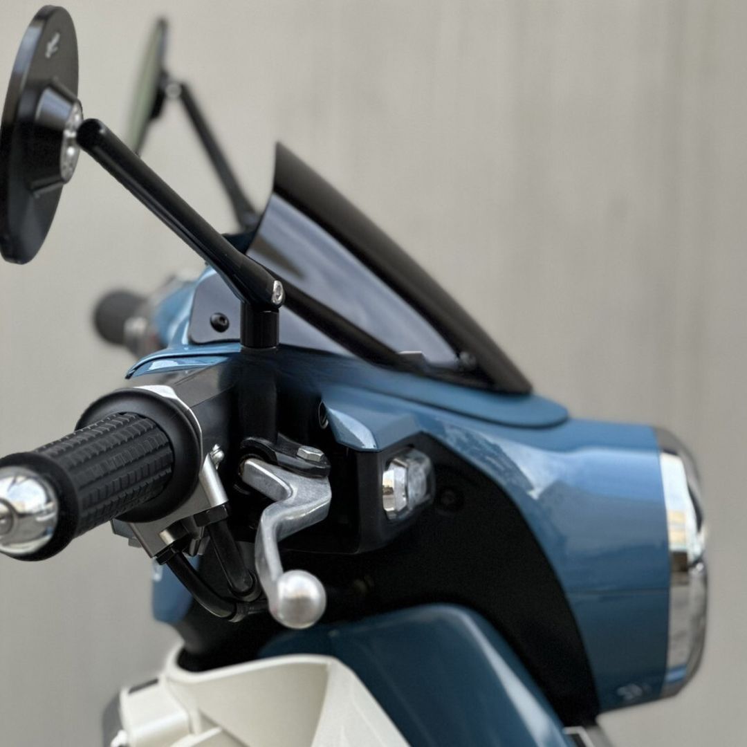 ホンダ スーパーカブC125用メーターバイザーシールド パステル