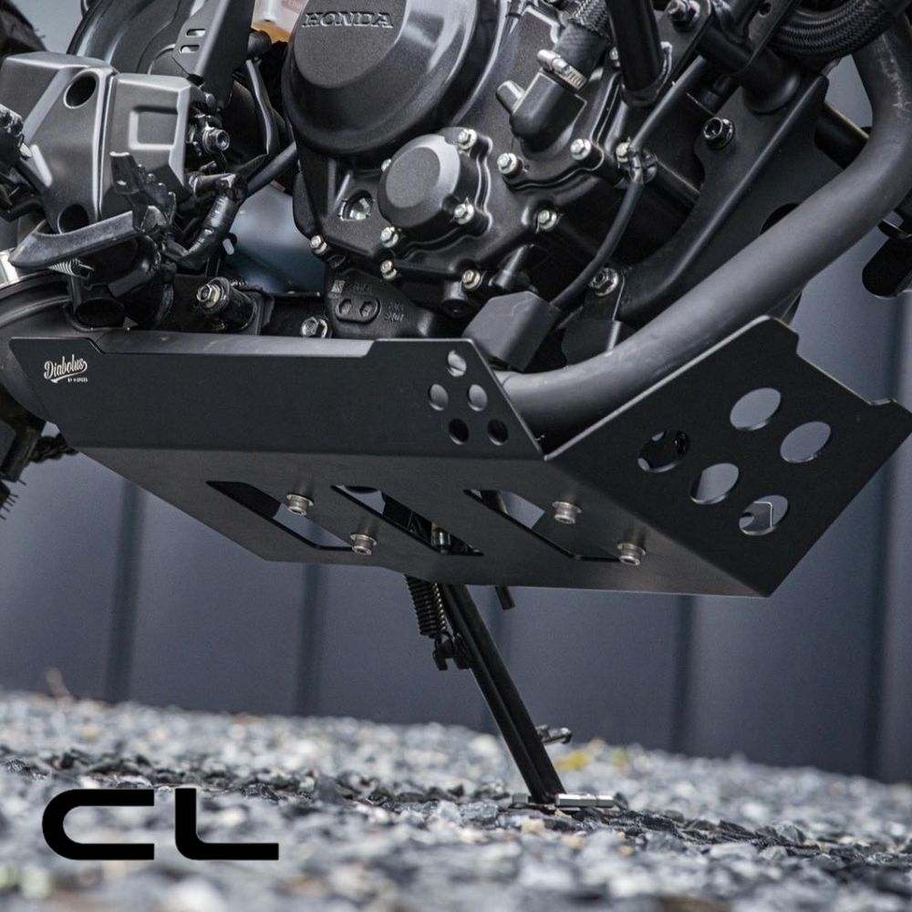 ホンダ CL250 アンダーガード CL33 Diabolus by K-SPEED PLATE