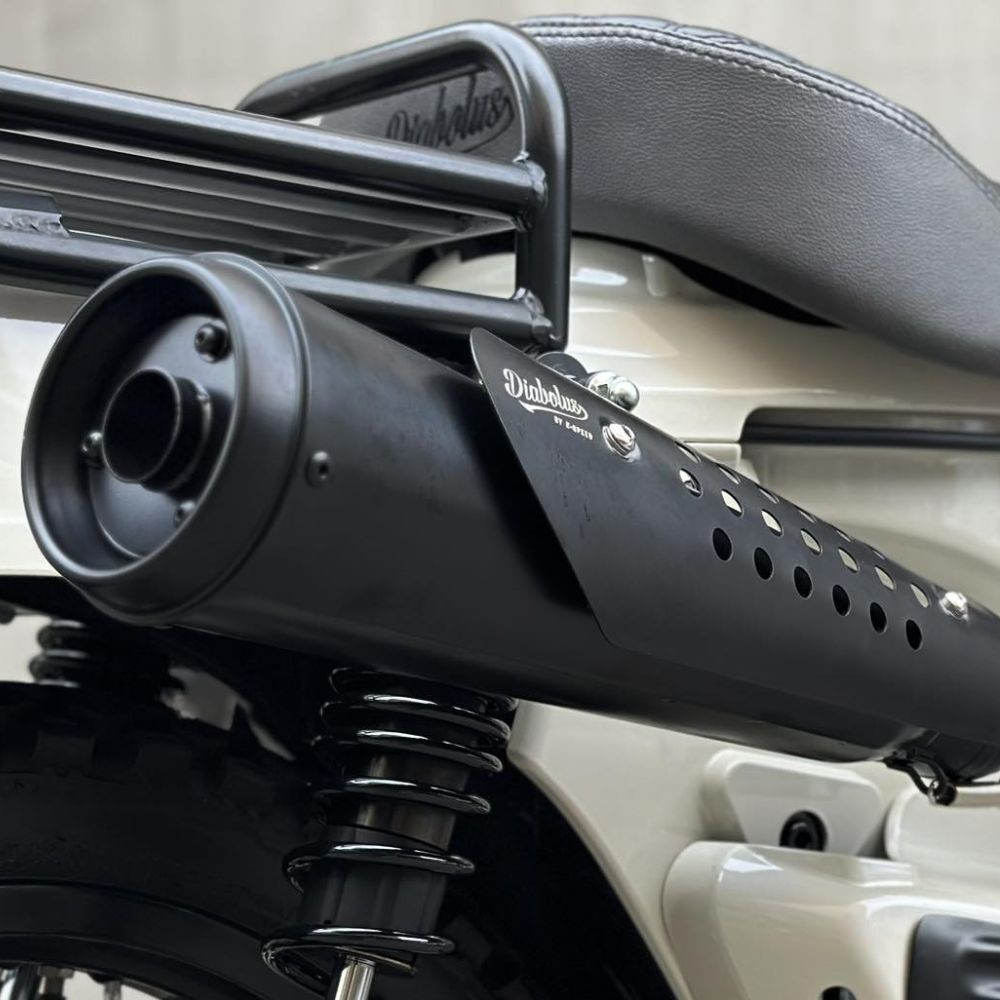 ハンターカブCT125 Diablo マフラー(インナーサイレンサー付き) Amazon | Diabolus ホンダハンターカブCT125用マフラー オール