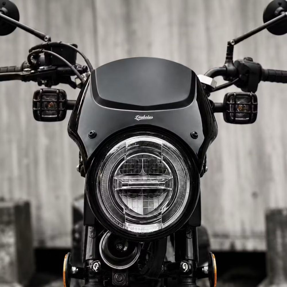 ホンダ（HONDA） ハンターカブ CT125用ウインドシールド ブラック