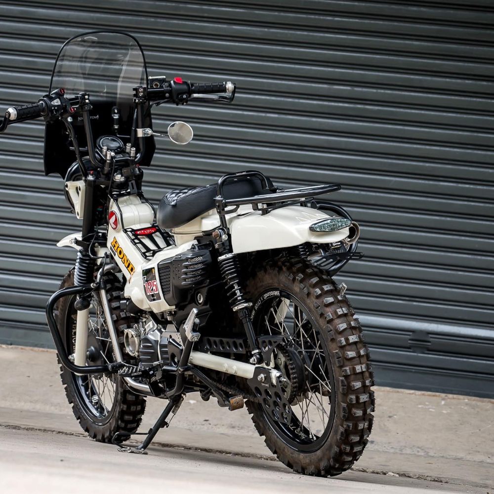 ホンダ ハンターカブ用リアキャリア モトロード HONDA MotolordD CT125 REAR LUGGAGE CARRY RACK JA55  JA65