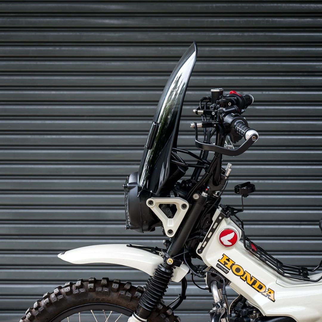 R-SPACE ウインドシールド スモーク ハンターカブ CT125 (JA55