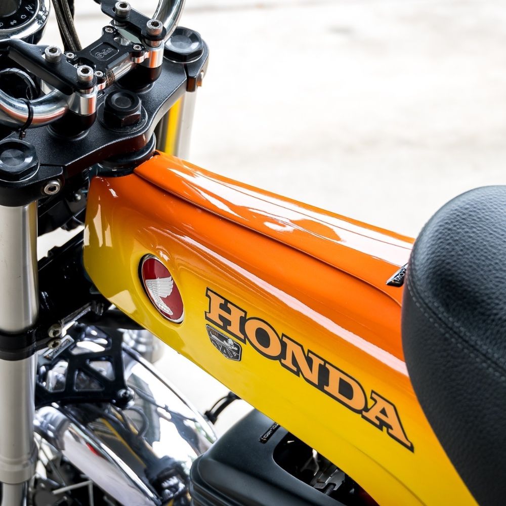 dax125 ダックス125 フレームボディカバー ホンダ ダックス125 ST125用フレームボディカバー/ MotolordD