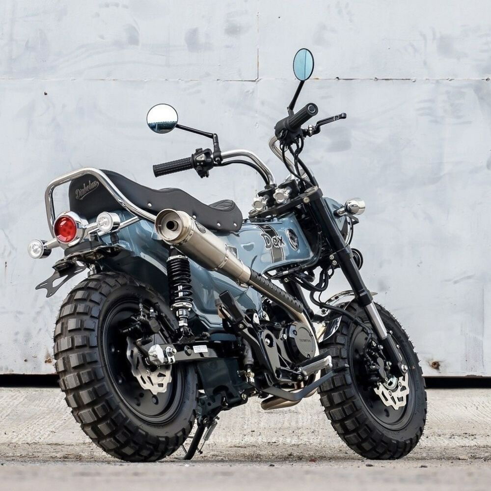 ホンダ（HONDA） ダックス125用エンドバッフル脱着式マフラー DX050