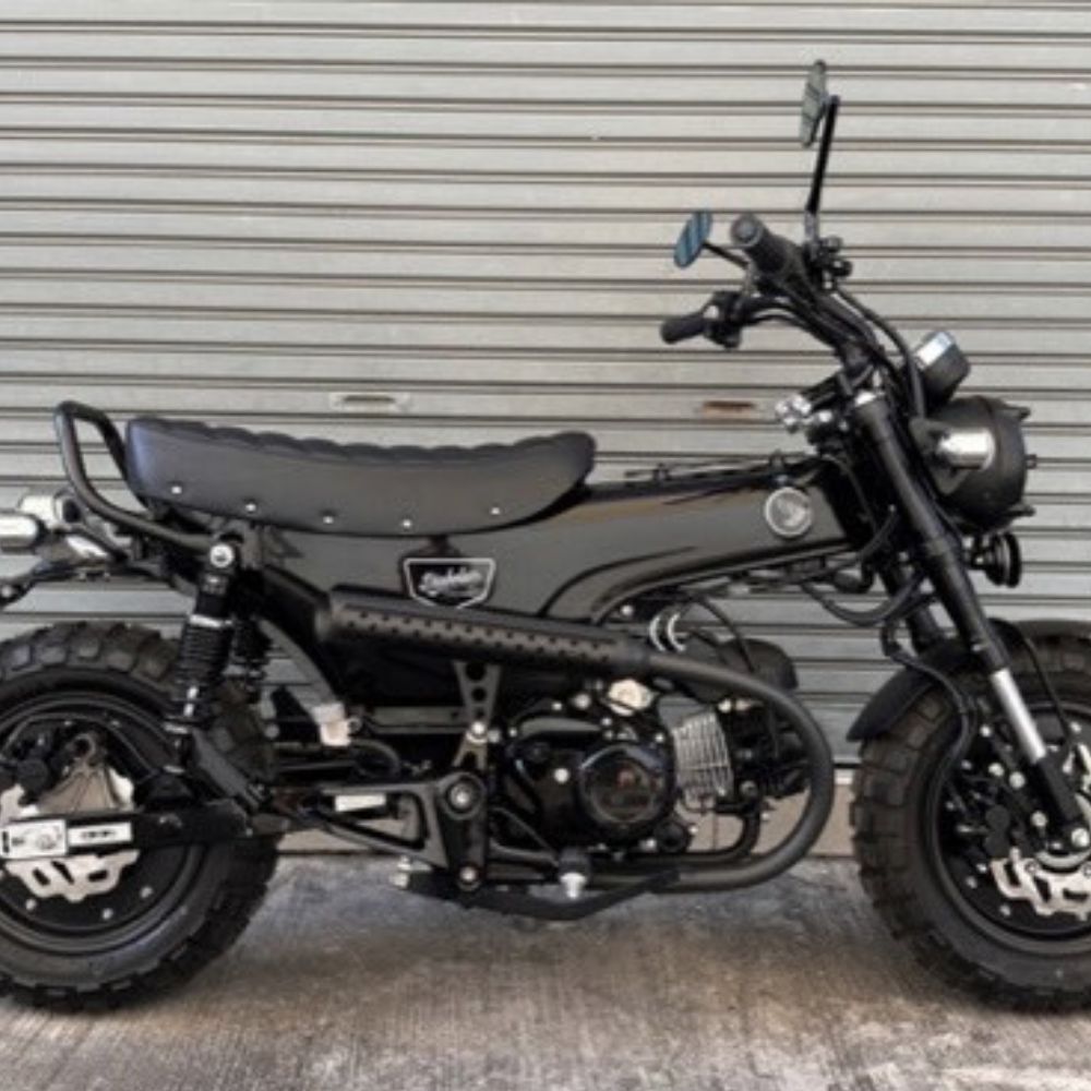 ホンダ ダックス125用交換シングルシート DX074 / Diabolus by K ホンダ ダックス125用交換シングルシート DX074 / Diabolus by K
