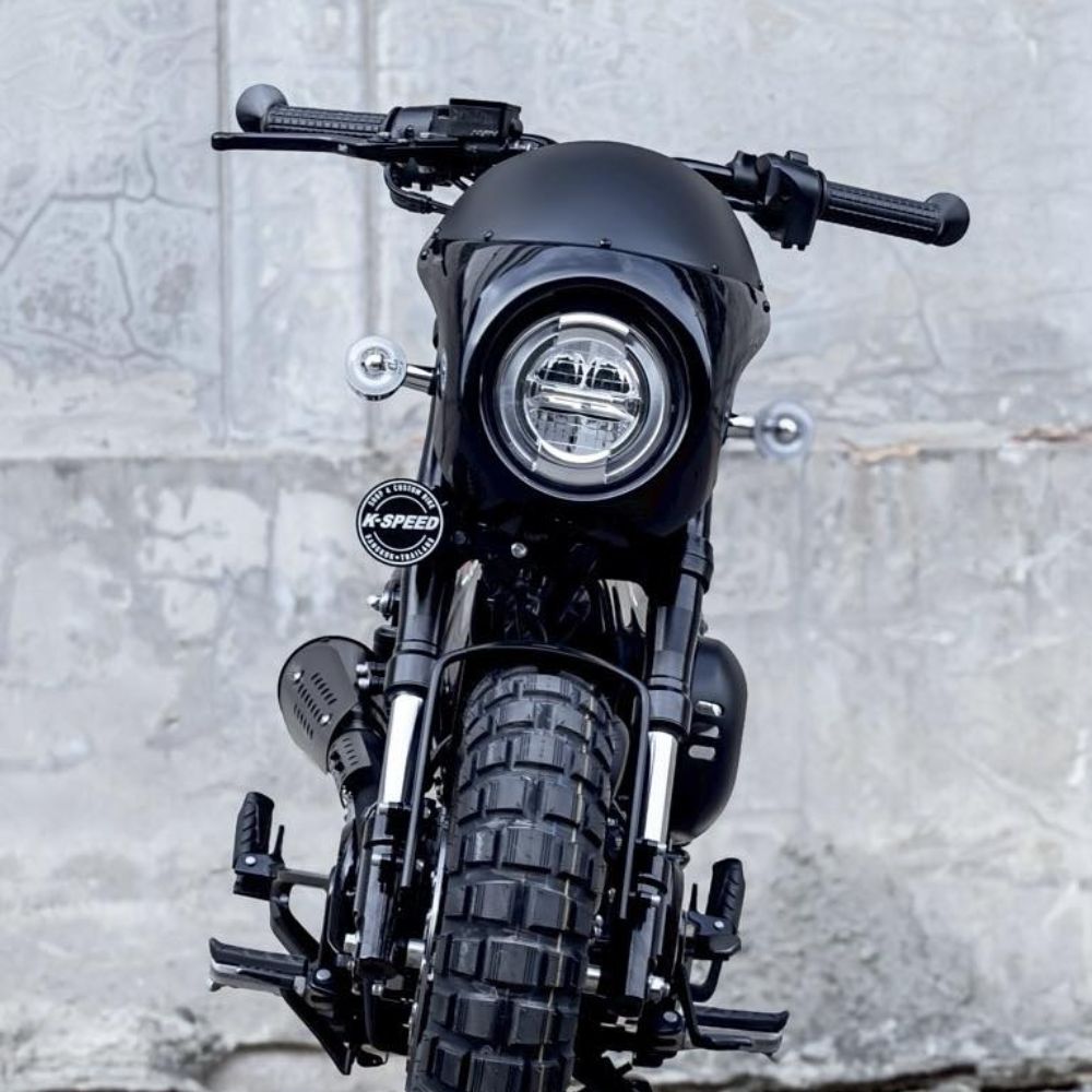 ダックス125　ビックヘッドライトカバー　ビキニカウル ダックス125 ビックヘッドライトカバー ビキニカウル ダックス125