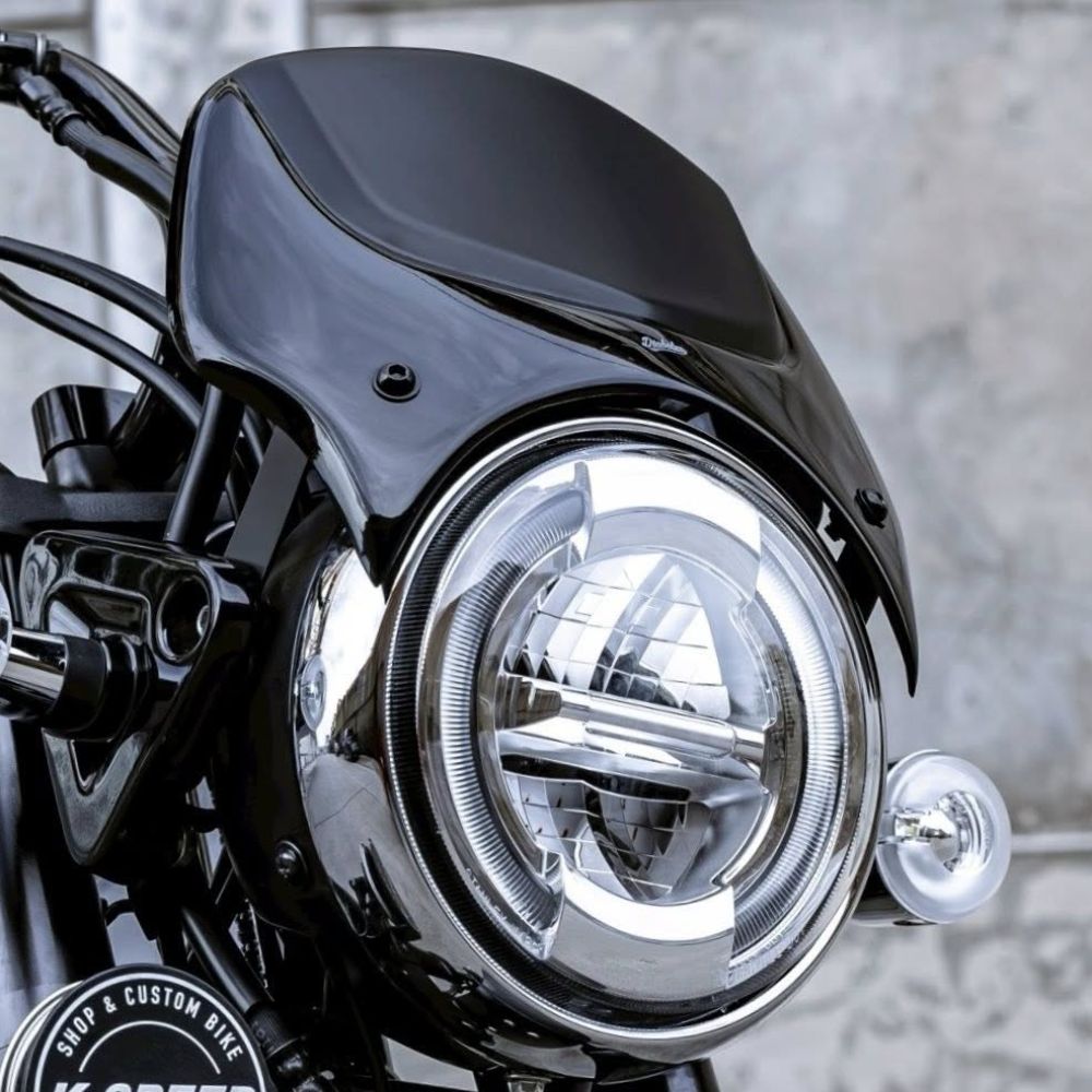 dax125 カウル　バイザー ホンダ（HONDA） ダックス DAX125用ウインドシールド/メーターバイザー