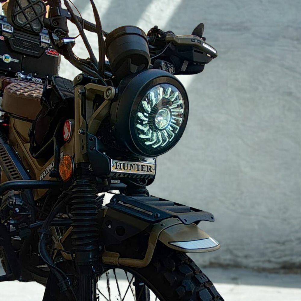 HONDA CT125 ハンターカブ 専用 トルネードLEDヘッドライト サンフレア