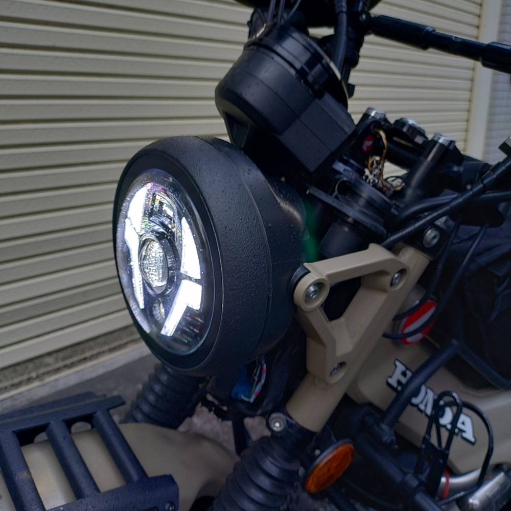 ホンダ（HONDA） HONDA CT125 用 ウインカー内蔵 LEDヘッドライト デイ
