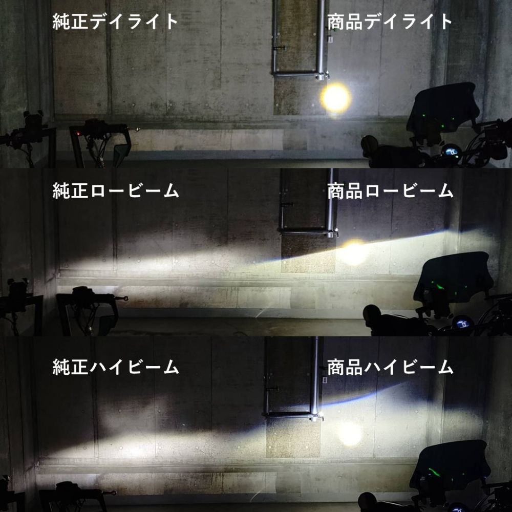 HONDA CT125 用 ウインカー内蔵 LEDヘッドライト デイライト搭載 ロー