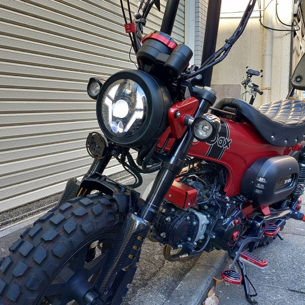 ホンダ（HONDA） HONDA DAX125 用 ウインカー内蔵 LEDヘッドライト
