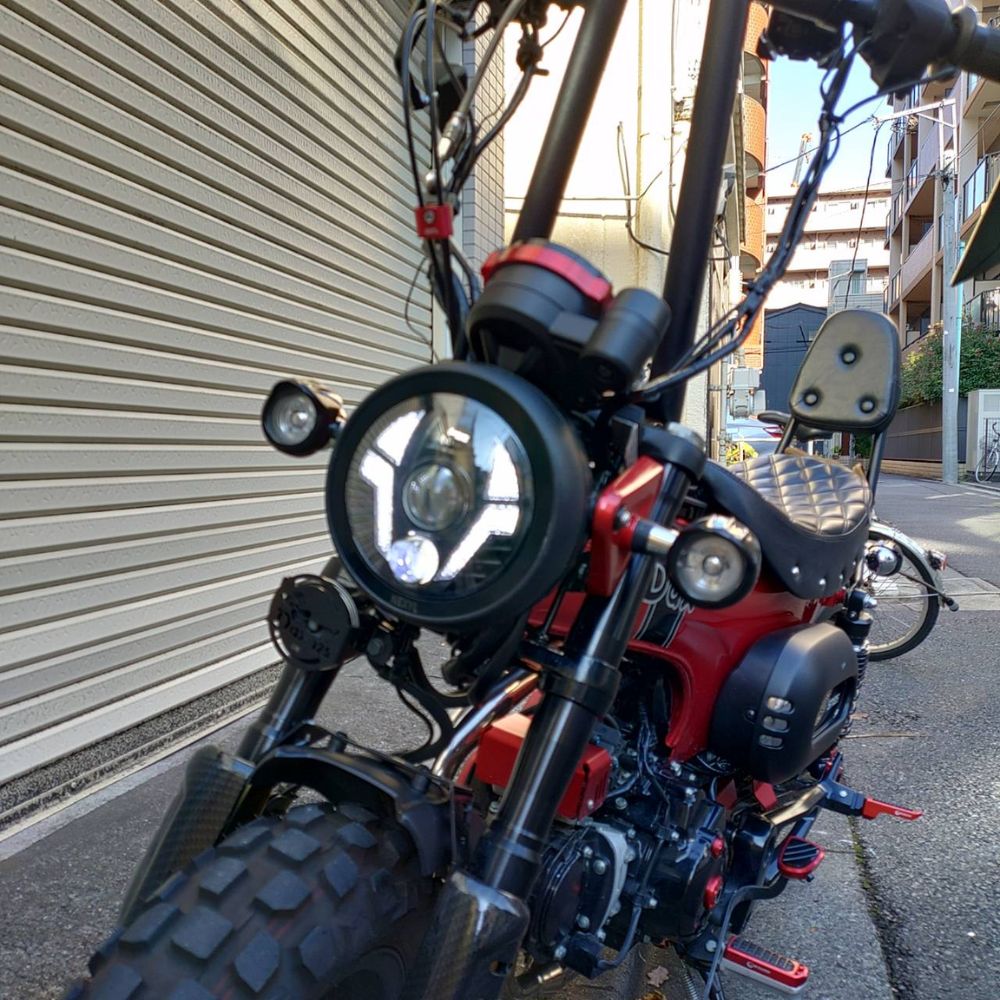 ホンダ（HONDA） HONDA DAX125 用 ウインカー内蔵 LEDヘッドライト