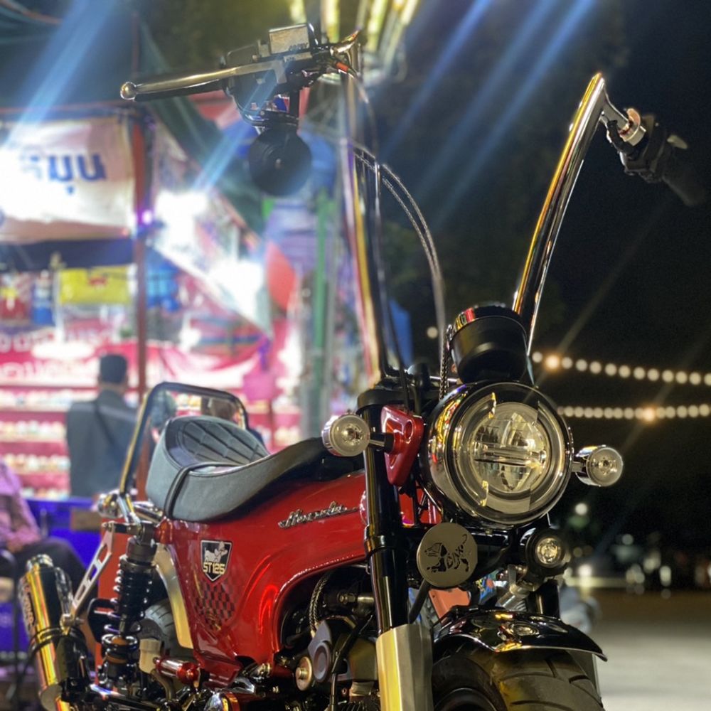 ホンダ（HONDA） ダックス ST125用 交換用ハンドルバー ロボット