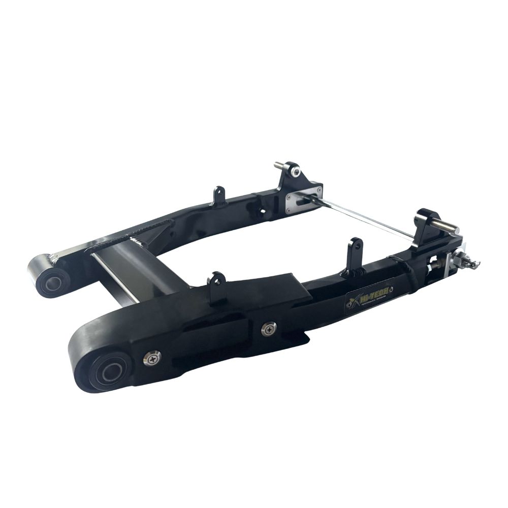 ホンダ 5速モンキー125用高剛性アルミ製スイングアーム MORIN RACING