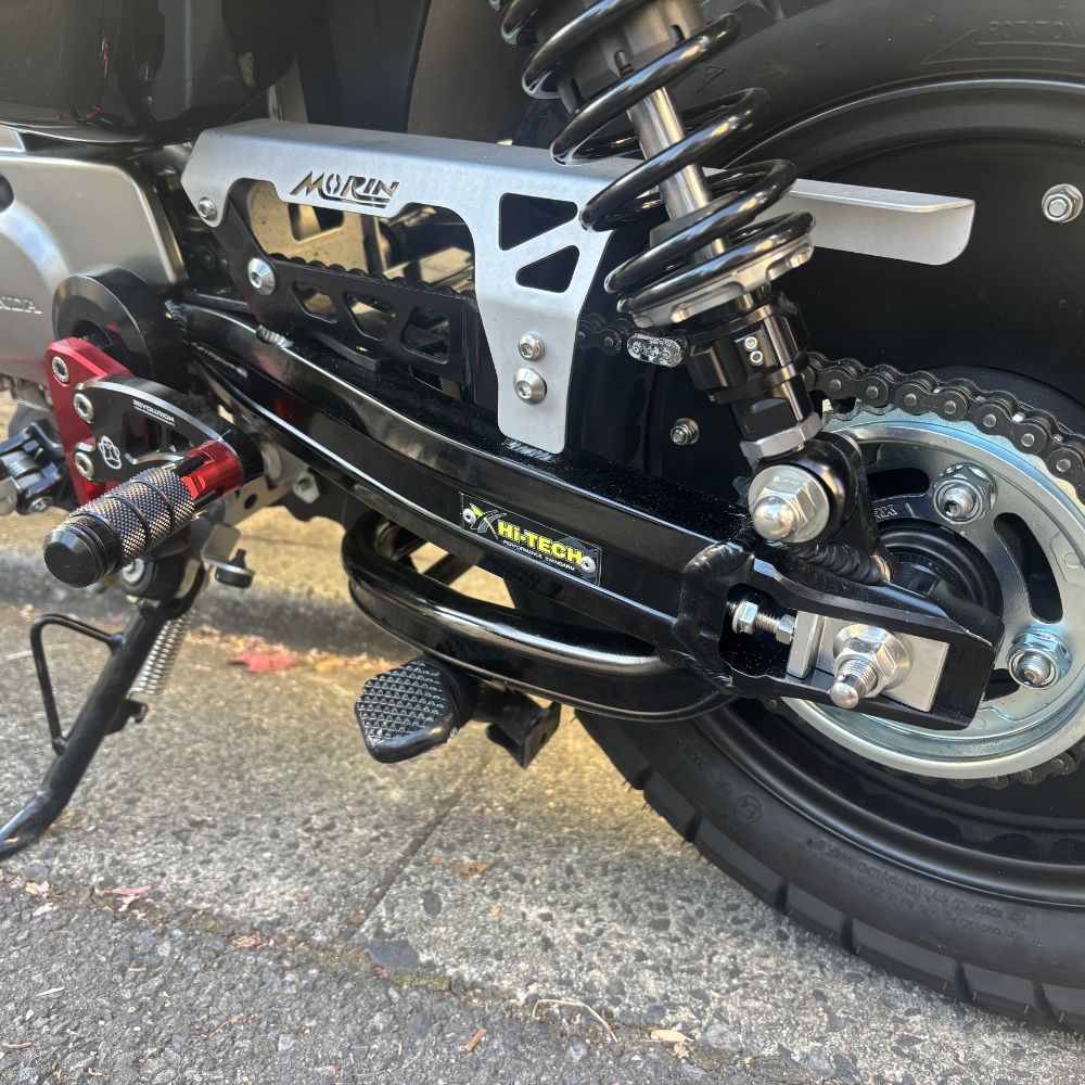 ホンダ 5速モンキー125用高剛性アルミ製スイングアーム スタビライザー