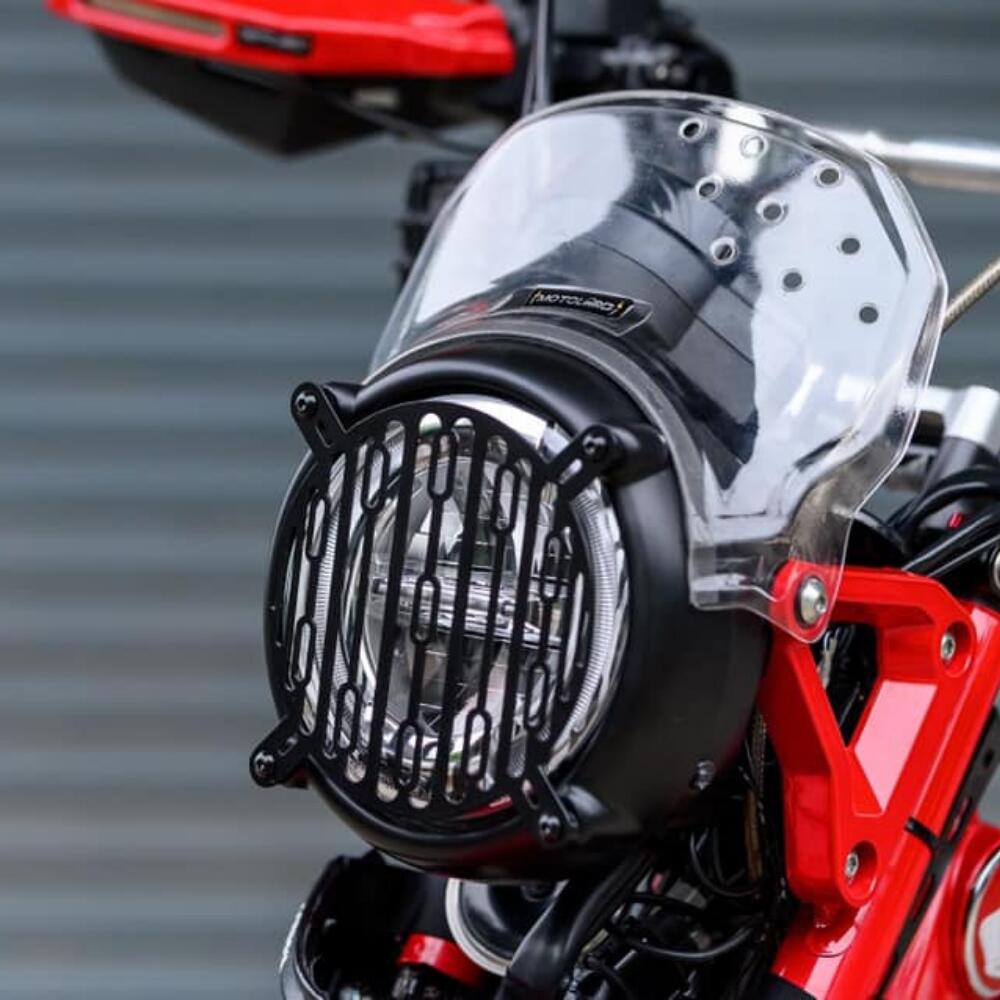 HONDA ホンダ CT125 ハンターカブ ヘッドライトガード モトロード HEAD（ヘッド） ホンダ ハンターカブCT125用 ヘッドライトガード