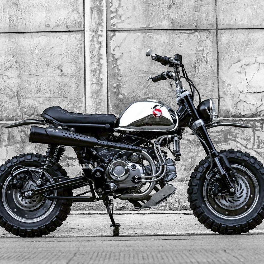 Diabolus バズーカ フルエキゾーストマフラー ホンダモンキー125用