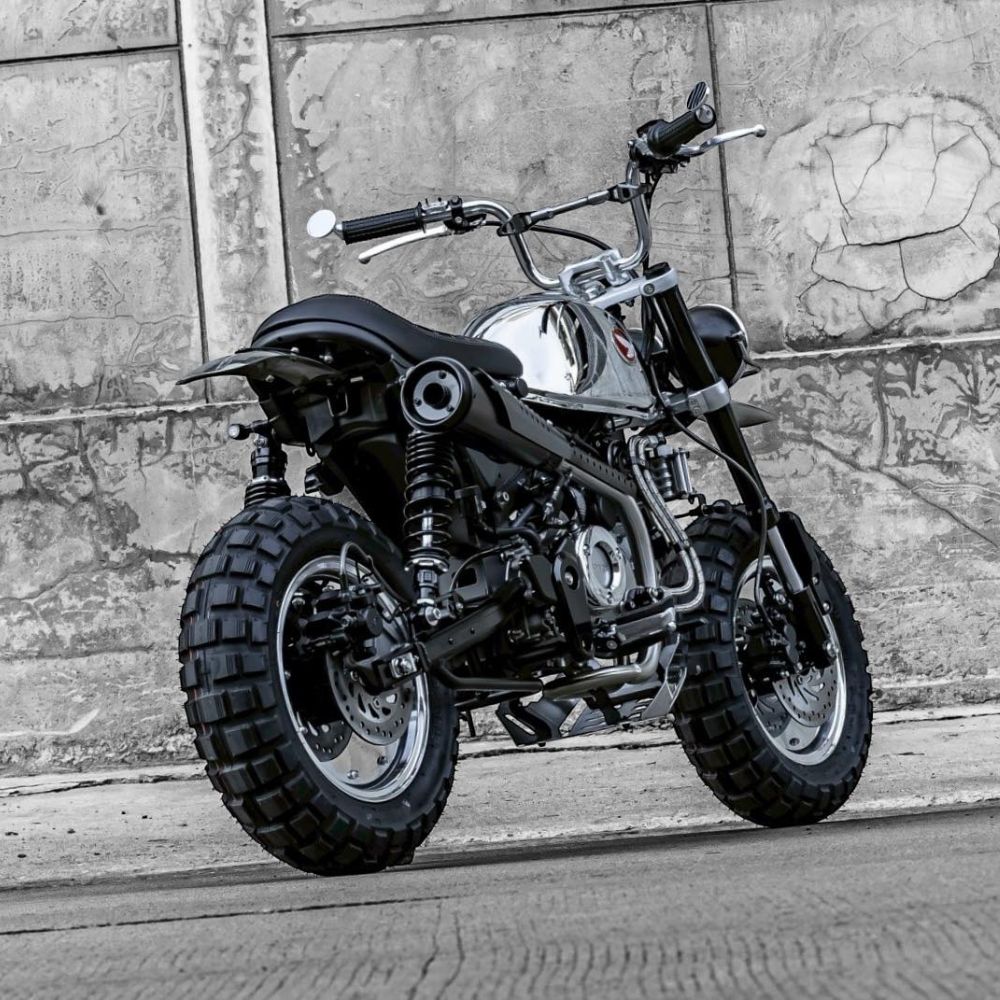 Diabolus バズーカ フルエキゾーストマフラー ホンダモンキー125用