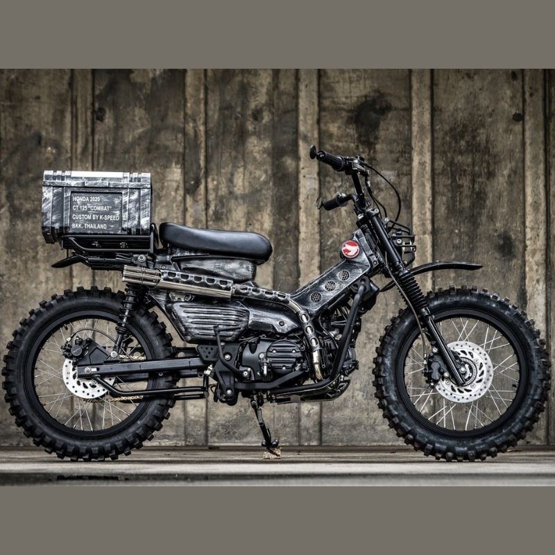 ホンダ ハンターカブ CT125 ガトリングマフラー CT48/Diabolus