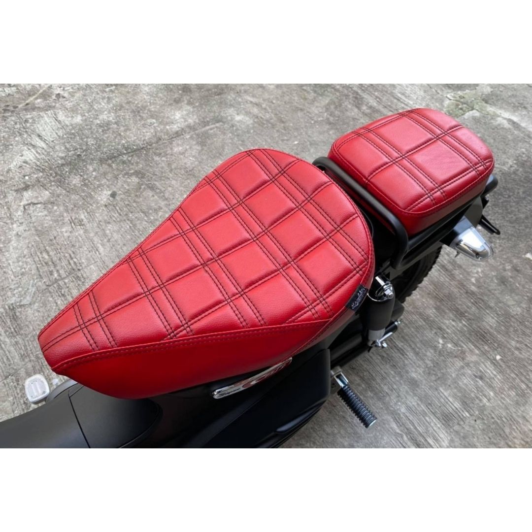 I◇スーパーカブ125用シート922 C125.ダブル.社外.送料無料(一部地域