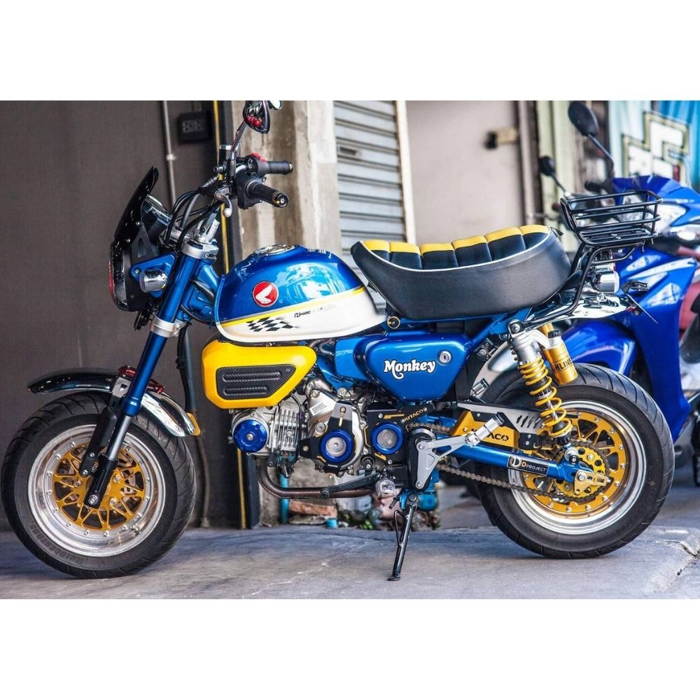 ホンダ モンキー125用リアラックバスケット HONDA MONKEY 125 REAR