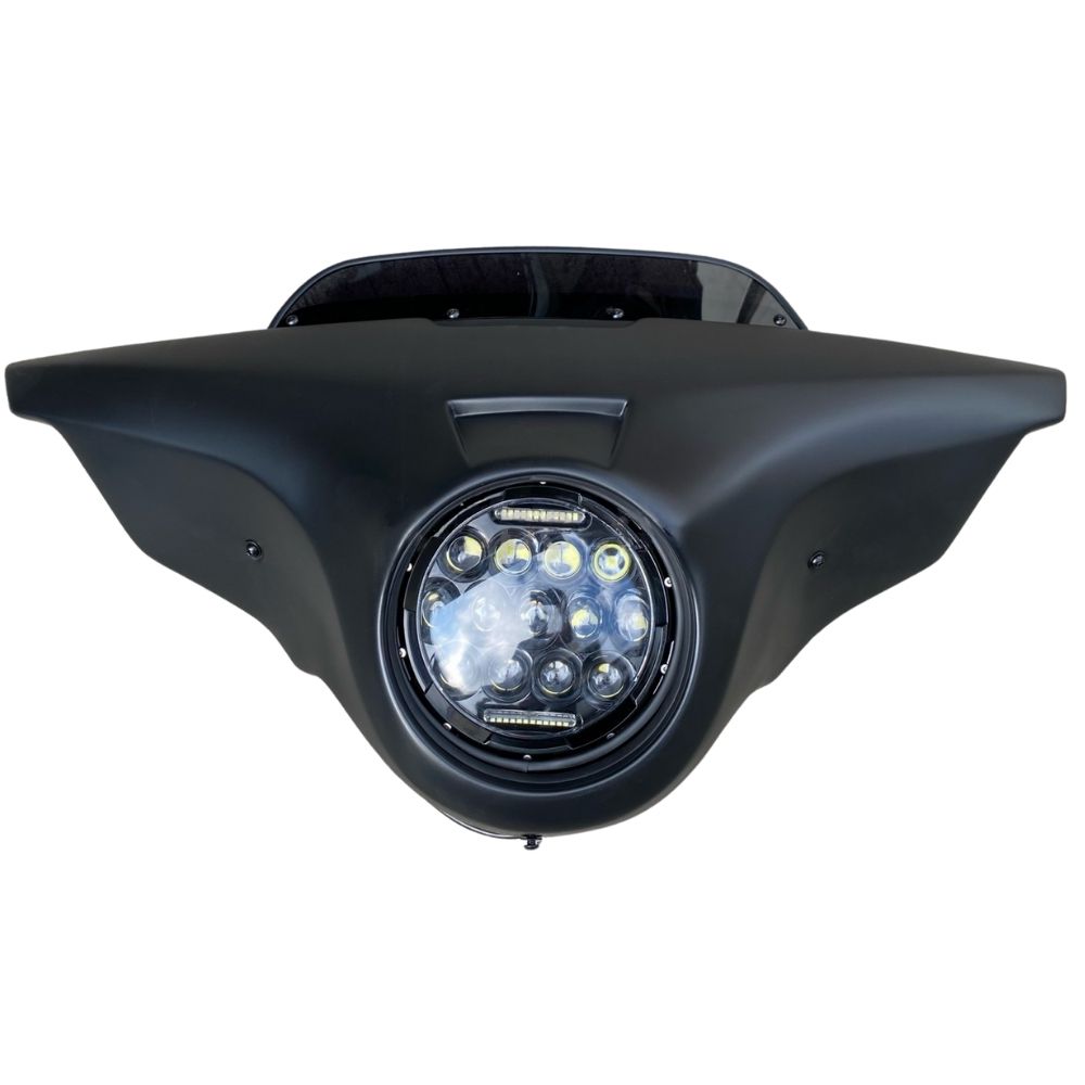 レブル　Diabloカスタム ヘッドライトカバー LEDヘッドライト K-SPEED Diablo REBEL レブル 250, 300,500 用 RB0064 ヘッド