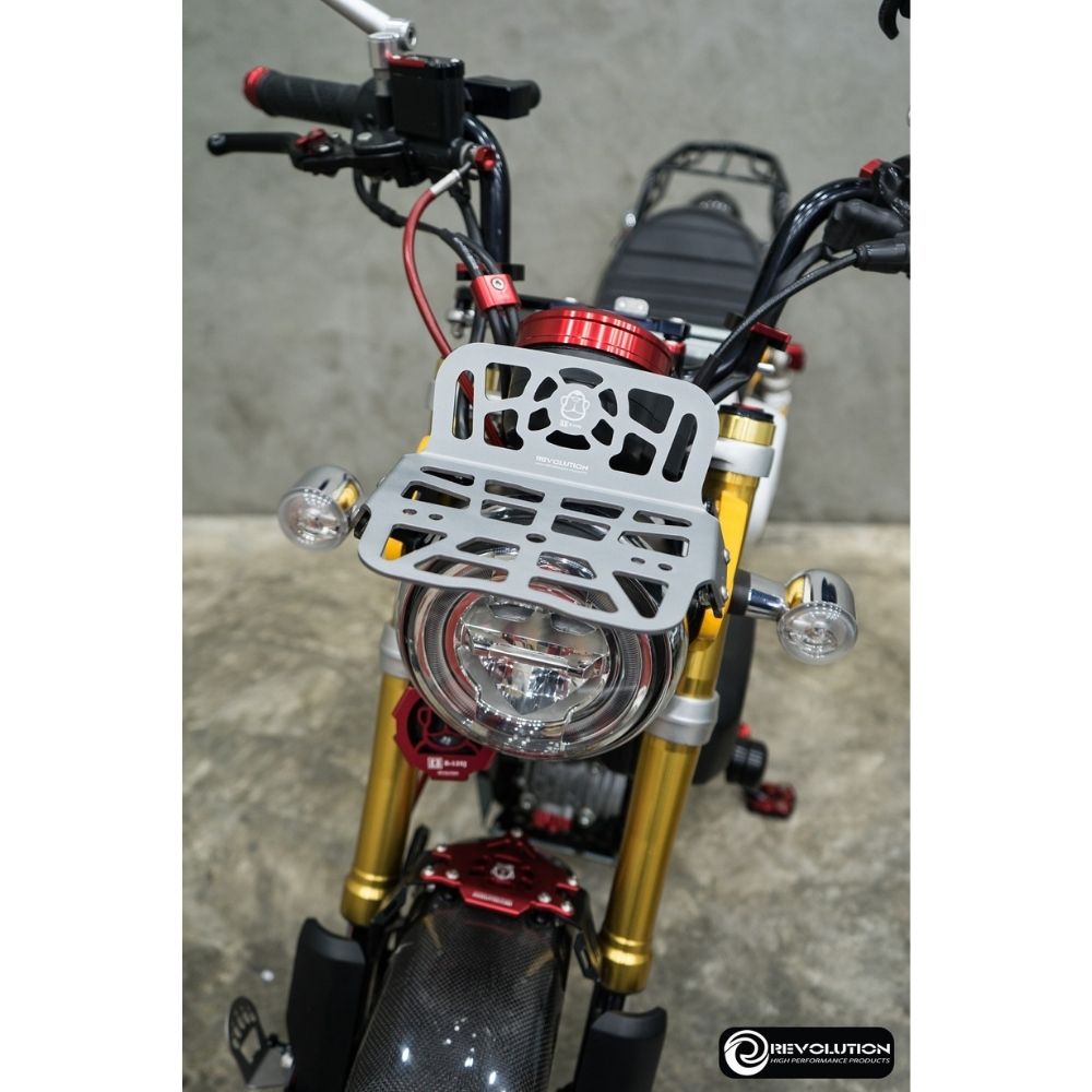 REVOLUTION ホンダ モンキー125用フロントキャリア アルミ軽量モデル