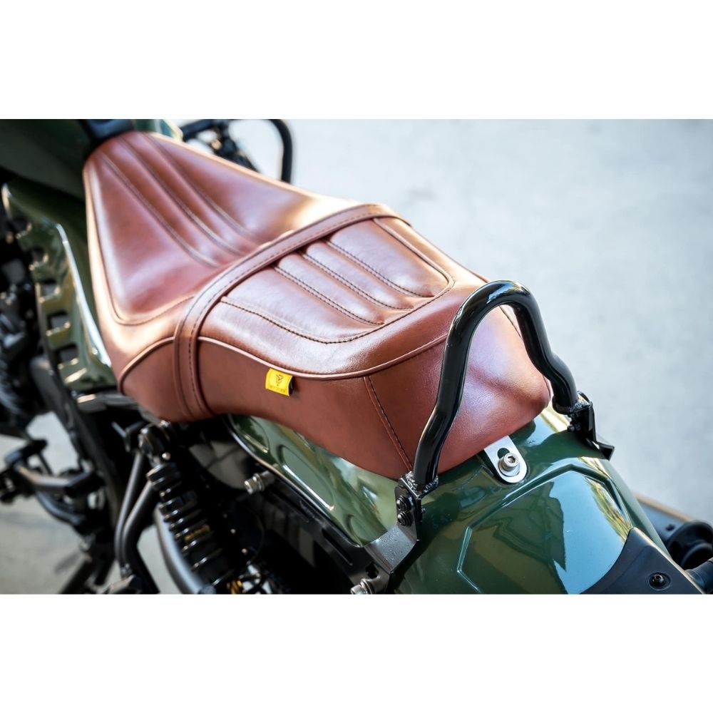 ホンダ レブル250/500交換用ダブルシート/モトロード［ブラウン］Honda Rebel CMX 300 500 Replacement Seat  Double -V5 Light Gross Brown MotoLordd