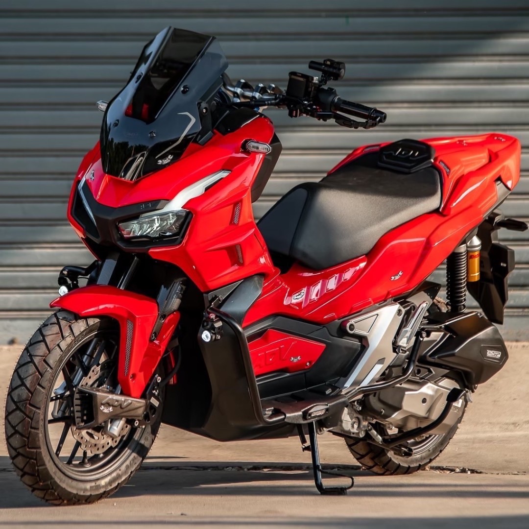 ホンダ ADV150ウインドシールド スモーク Asura Windsheild V1