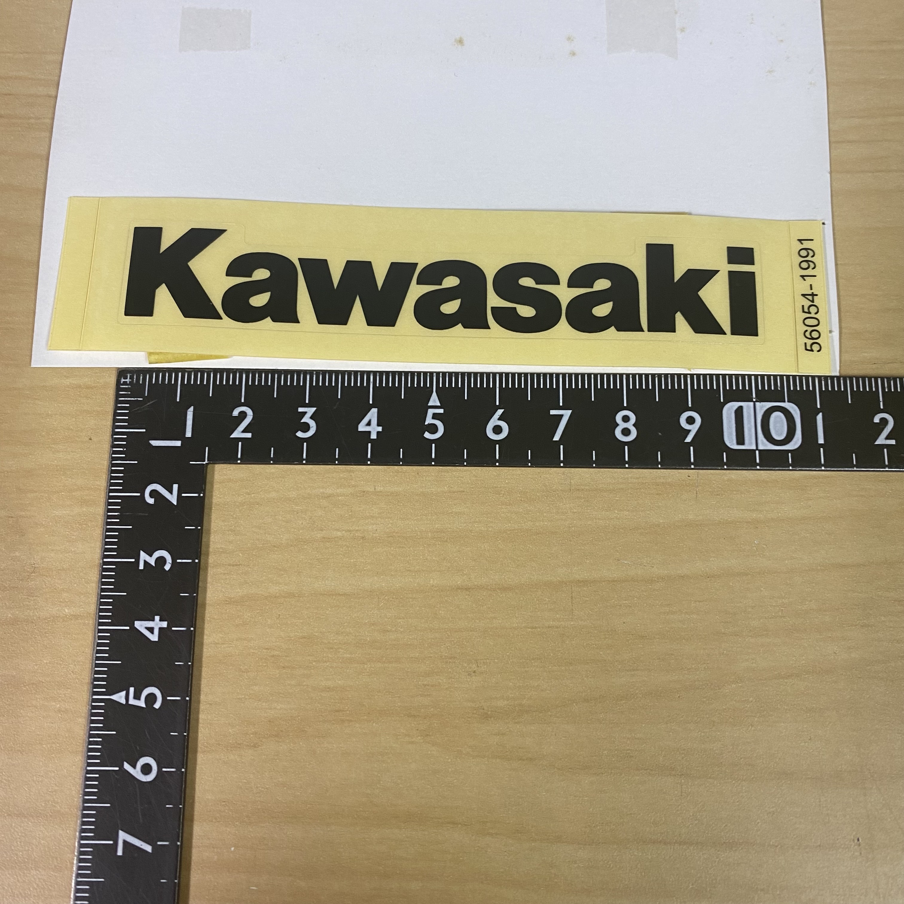 カワサキ 純正ロゴステッカー / Shroud, Mark for Kawasaki 56054-1991