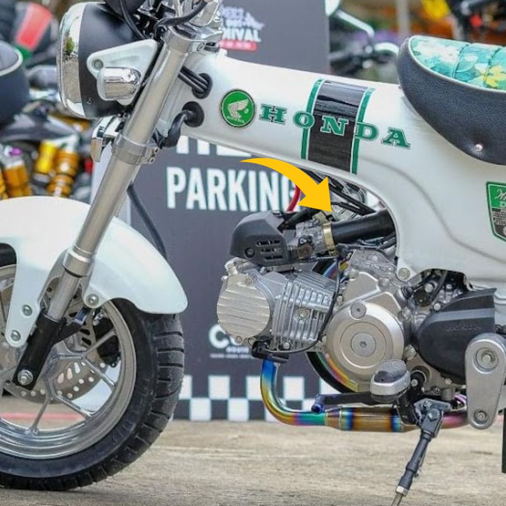 ホンダ（HONDA） ダックス125用 DAX125 3Dプリンター大口径エア