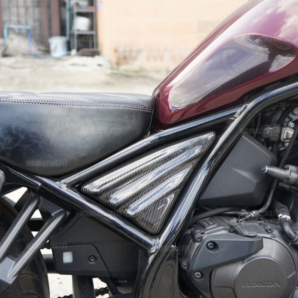 レブル MAXNUS HONDA レブル1100 カーボン製 サイドフレームフェア