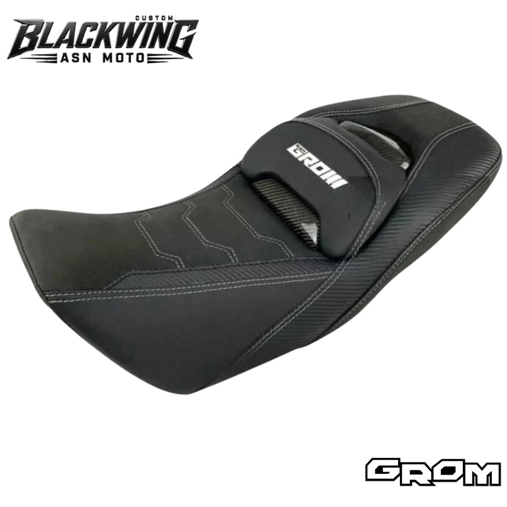 グロム（ホンダ） BLACKWING(旧MAXNUS） デュアルカーボンシートV1