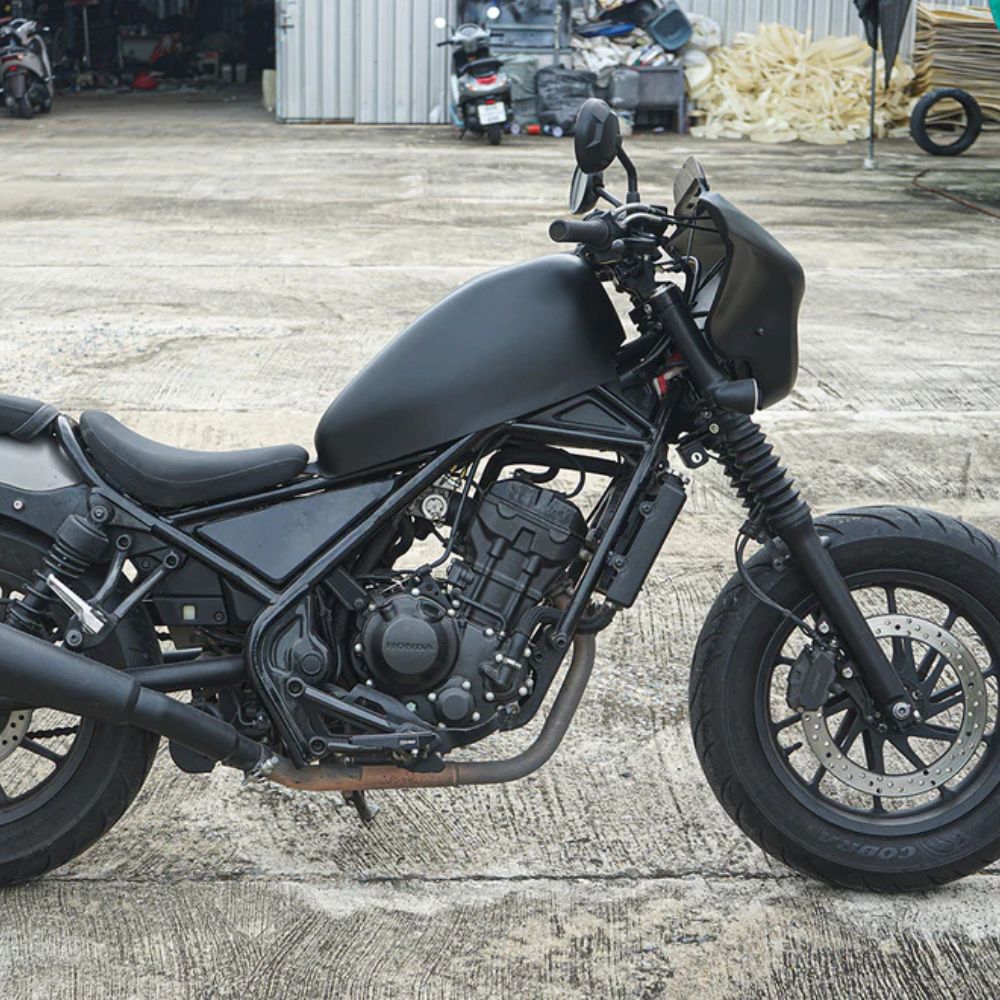 ホンダ（HONDA） MAXNUS レブル250/500用マットブラック タンクカバー