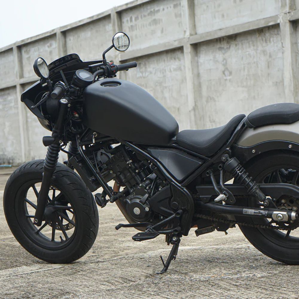 レブル MAXNUS レブル250/500用マットブラック タンクカバー V2 ボバー