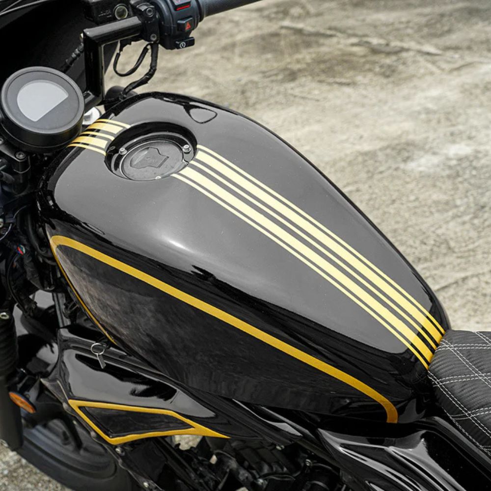 レブル MAXNUS HONDA レブル250/500用カスタムタンクカバー ブラック