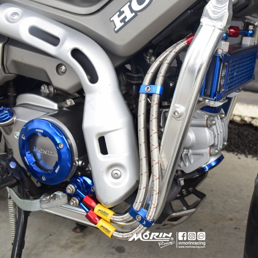 ホンダ 新型ハンターカブCT125用オイルクーラーキット/MORIN ホンダ 新型ハンターカブCT125用オイルクーラーキット/MORIN