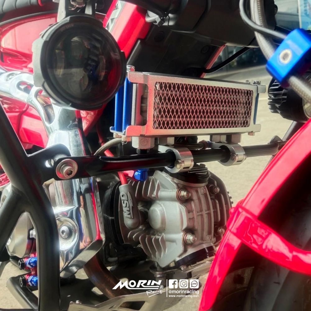 ホンダ 新型ハンターカブCT125用オイルクーラーキット/MORIN ホンダ 新型ハンターカブCT125用オイルクーラーキット/MORIN