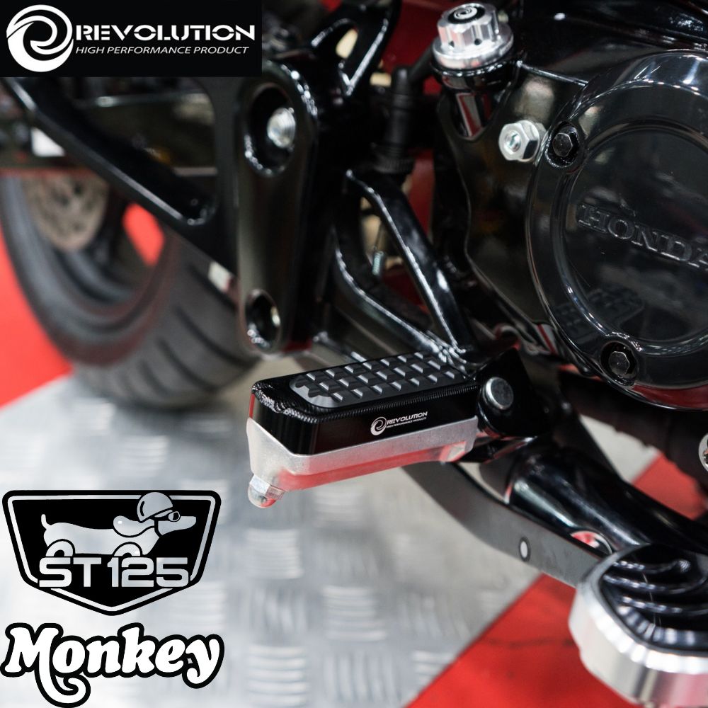 ホンダ モンキー125 ダックス125 フットペグ HONDA MONKEY125 ST125DAX FRONT FOOT PEG 3D CNC  Revolution ステップ足置き金属製 : footpeg-monkey-st125dax-revo : SmartSmokers - 通販 -  Yahoo!ショッピング