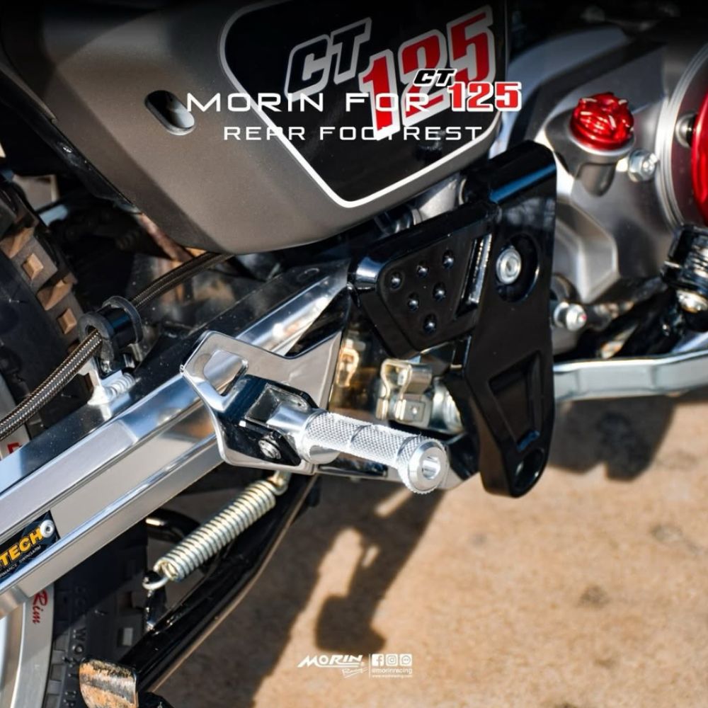 ホンダ ハンターカブCT125 交換用タンデムステップ Morin Racing 