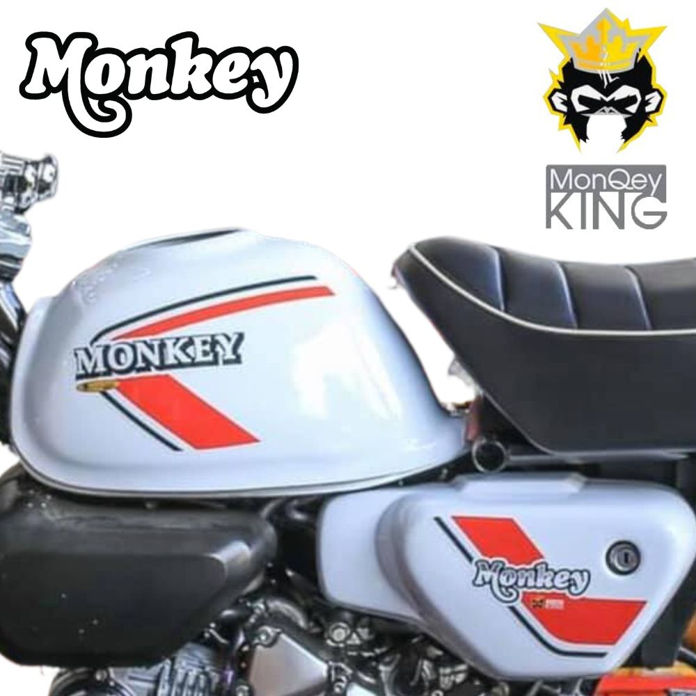 ホンダ モンキー125用タンクカバー + サイドカバー / MonQeyKing 『That’s70 style』 Tank Cowl + Side  Covers For Honda Monkey125 JB02 JB03