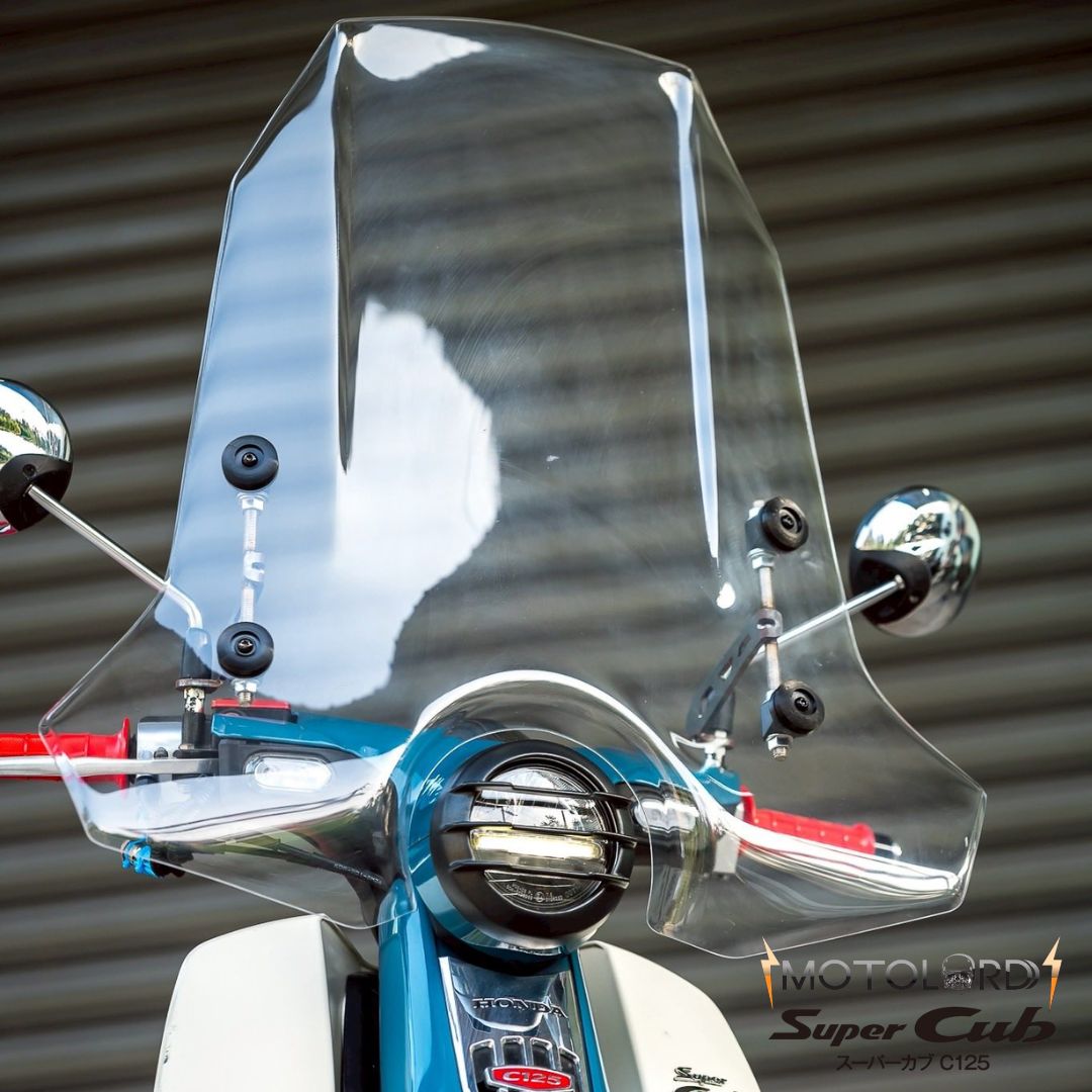 スーパーカブ MotolordD ホンダ スーパーカブC125 大型スクリーン