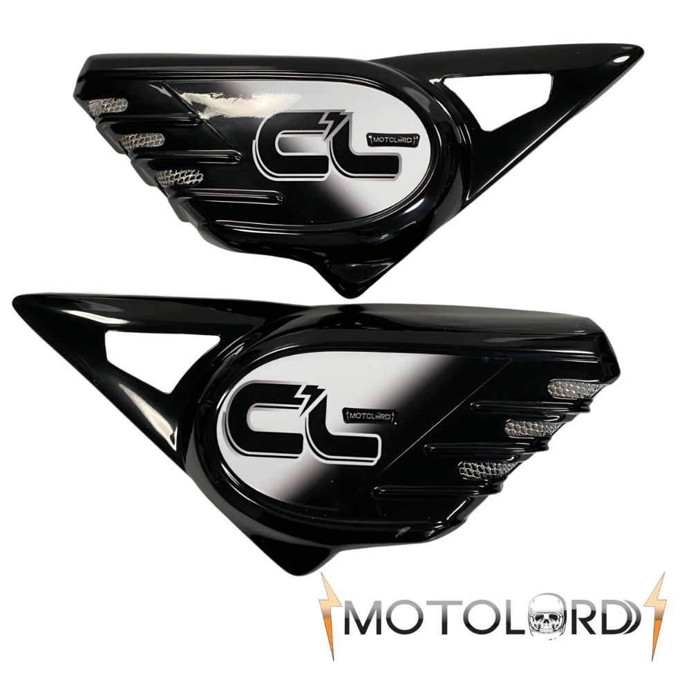 MotolordD ホンダ CL250/500用 サイドカバー /Side Cover For Honda