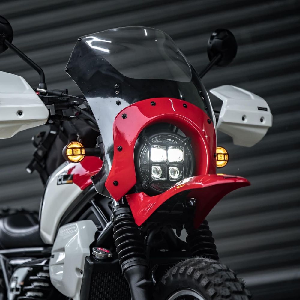MotolordD ホンダ CL250/500用モタードフェンダーキット / Front