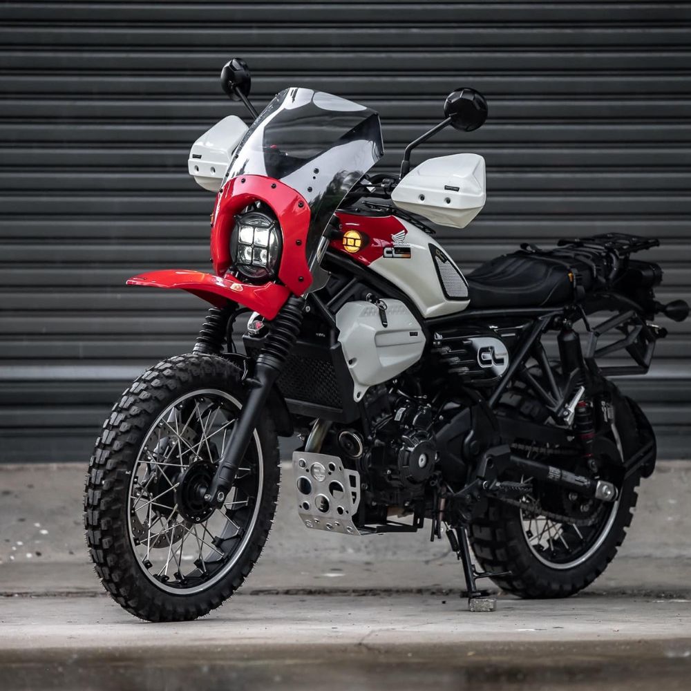 MotolordD ホンダ CL250/500用モタードフェンダーキット / Front
