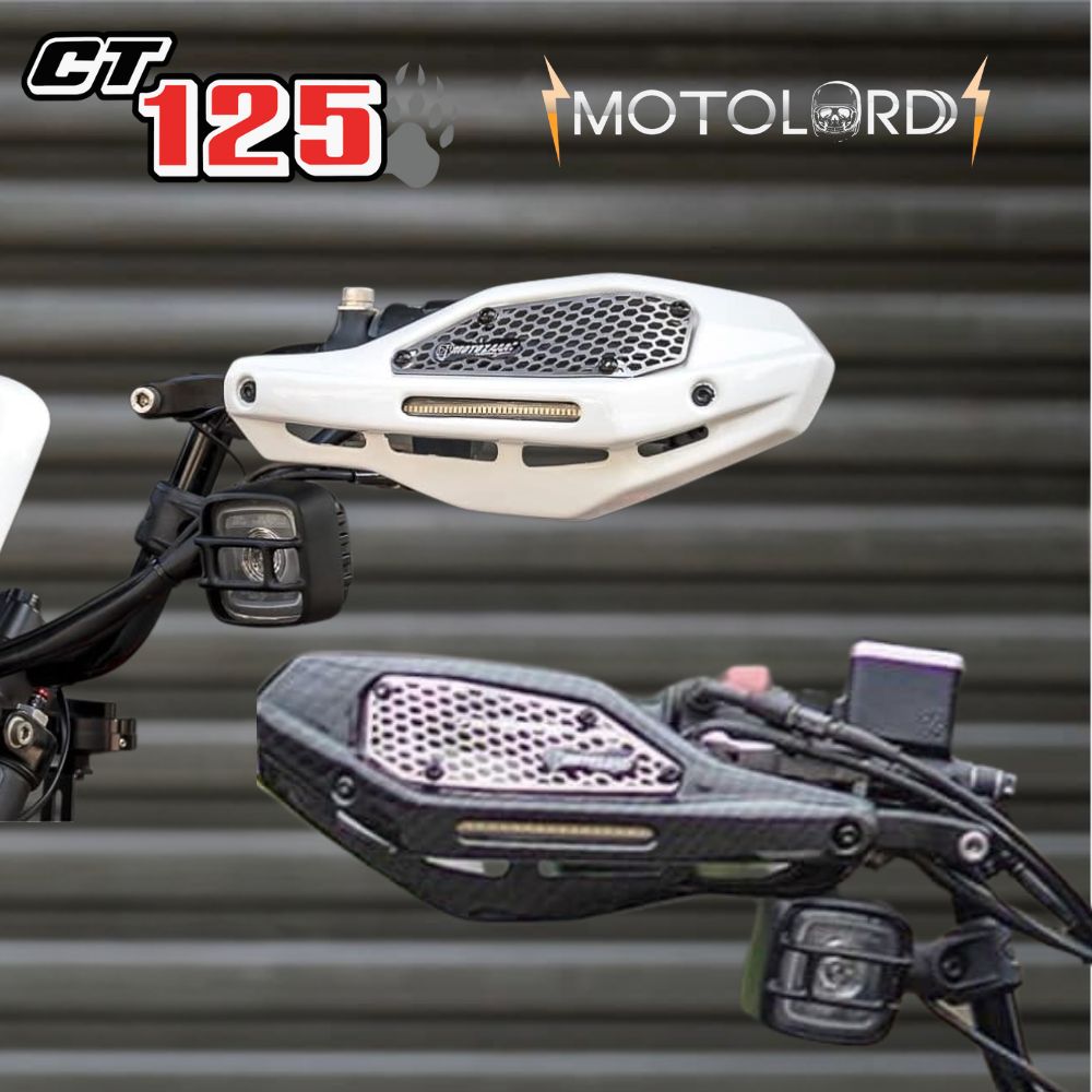 MotolordD ホンダ ハンターカブ CT125用 LED ナックルガードV2