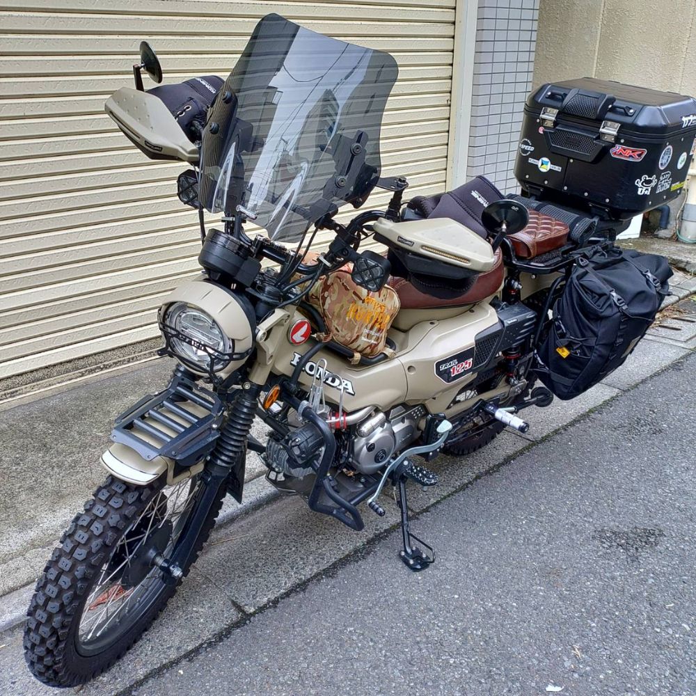 新色カラー追加*ホンダ ハンターカブCT125用 L4 ヘッドライト