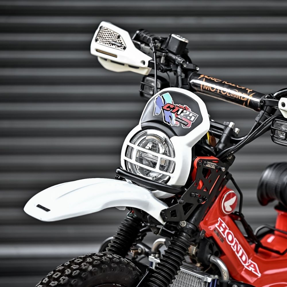 MotolordD ホンダ ハンターカブ CT125用クロスフェンダー＆ヘッド