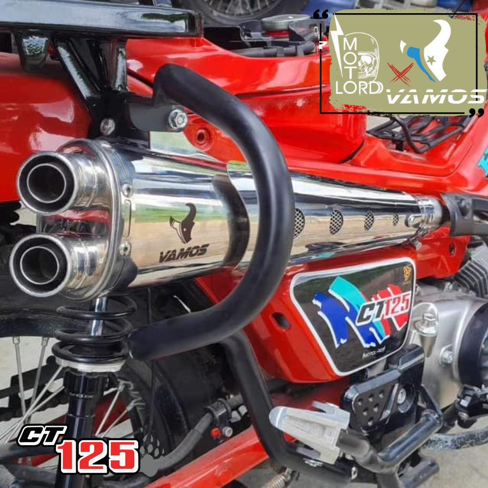 楽天市場】ホンダ ハンターカブ CT125 クロム マフラー